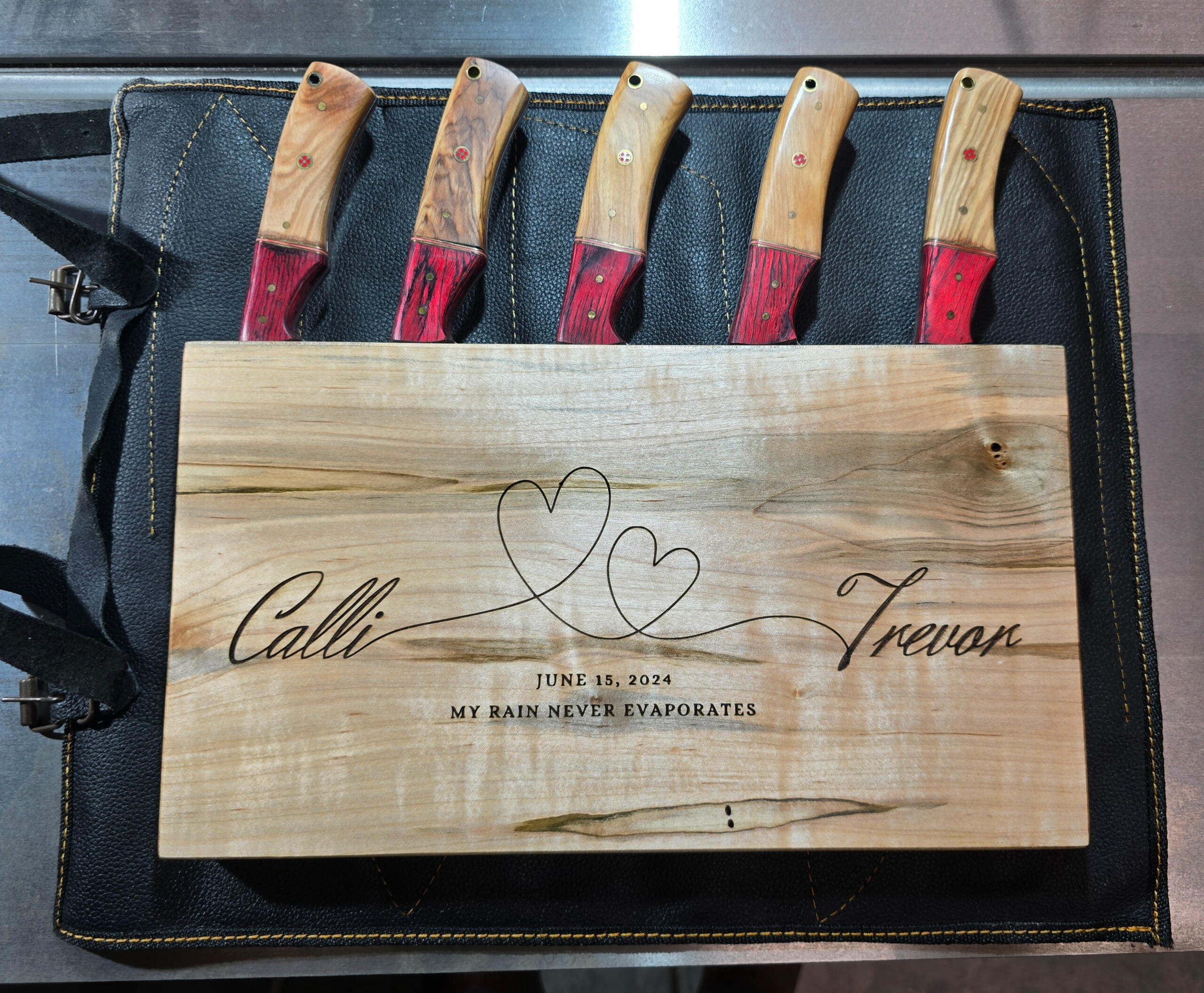 Wall Hung Knife Block